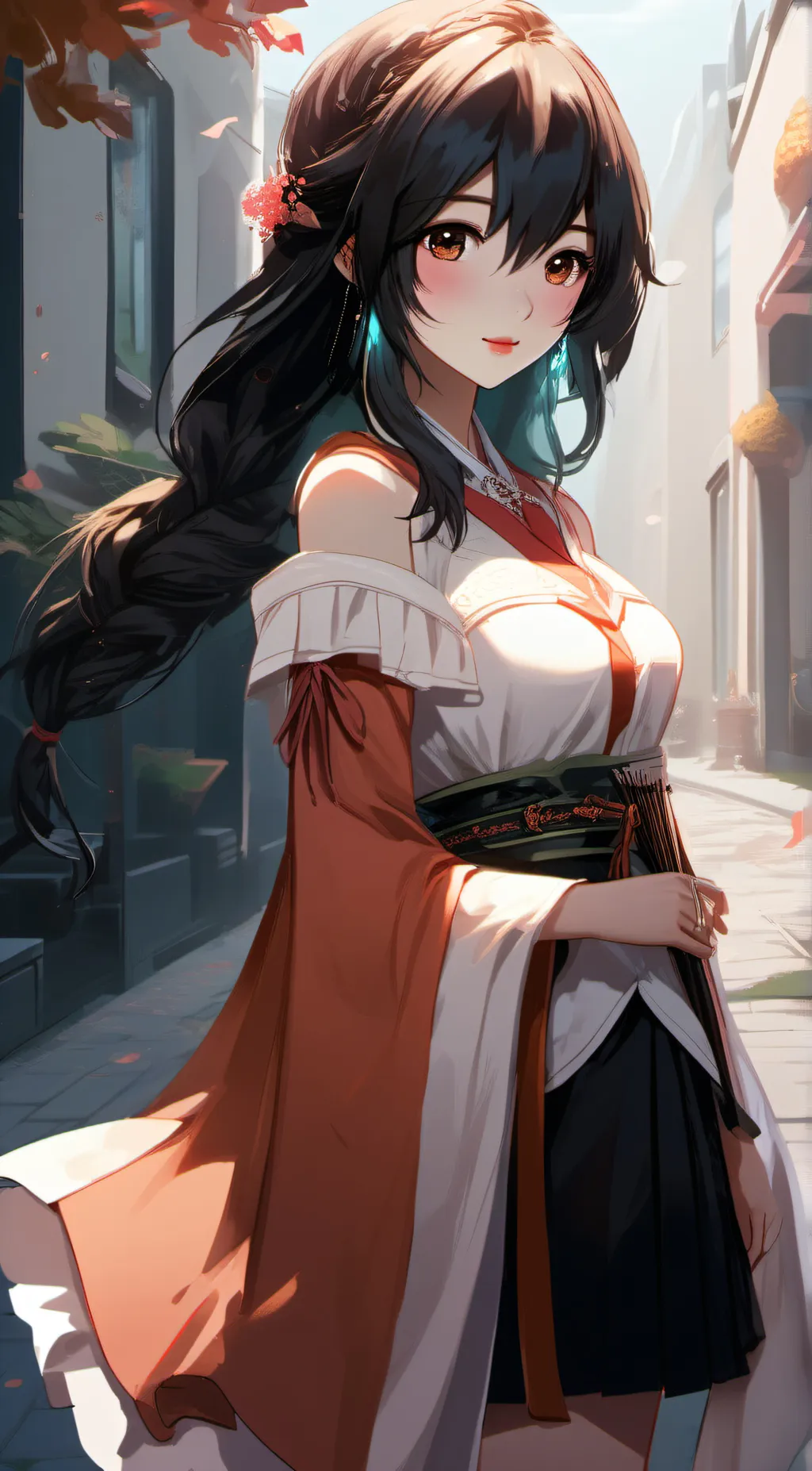 ai character: Ella background