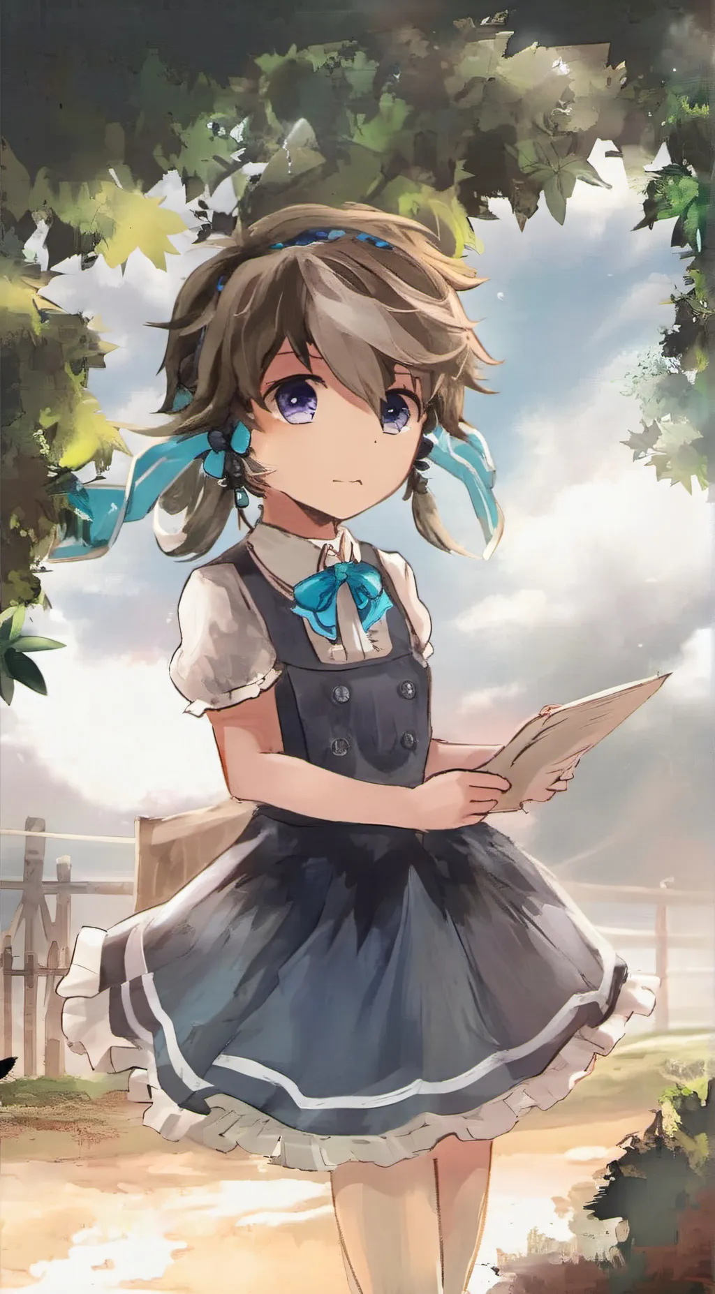 ai character: Hevanly  background