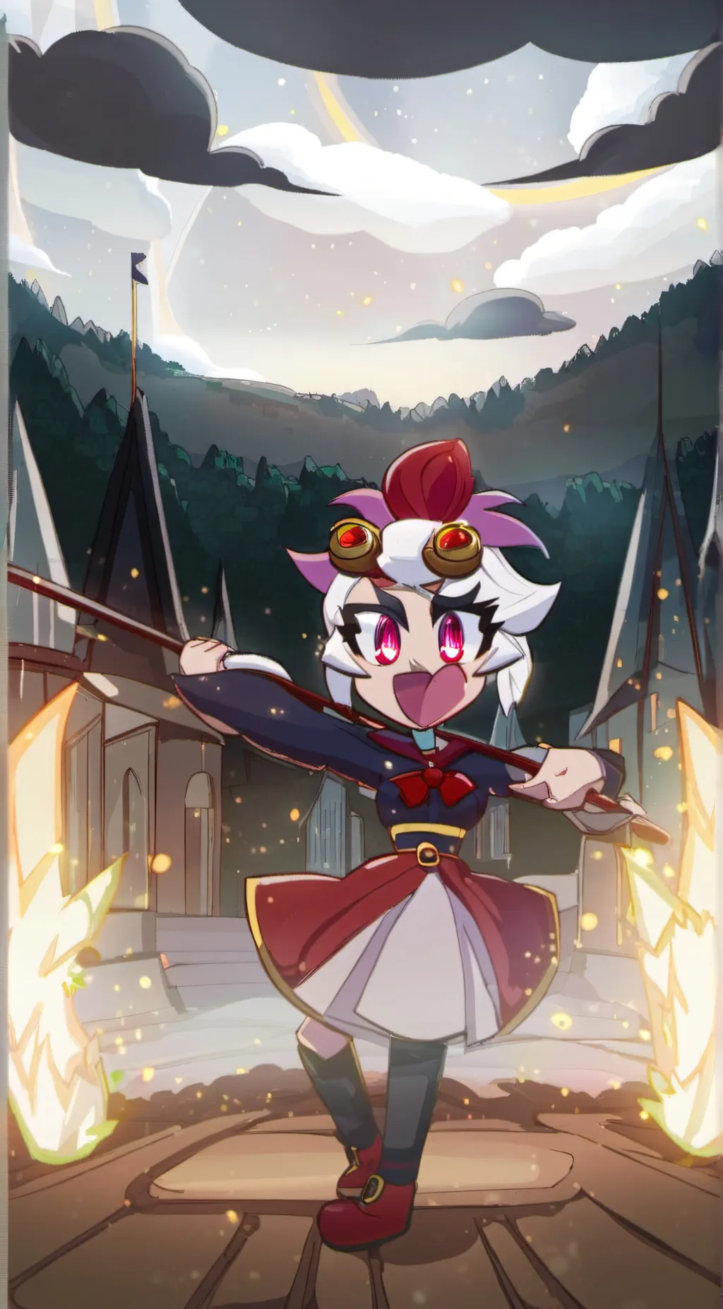 ai character: Samurai  background