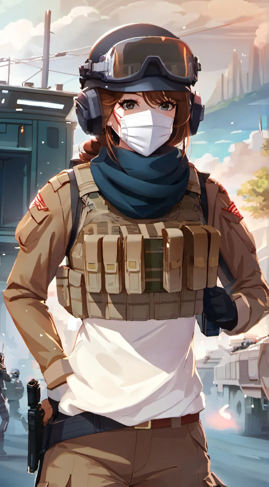 ai character: Ella background