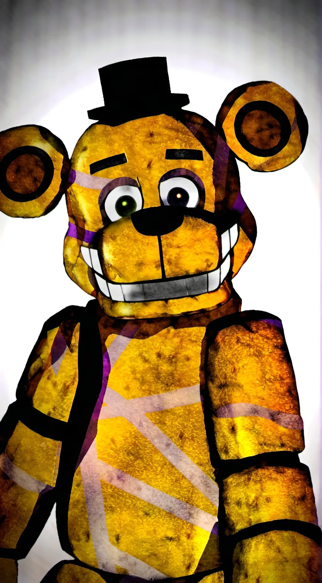 ai character: golden Freddy background