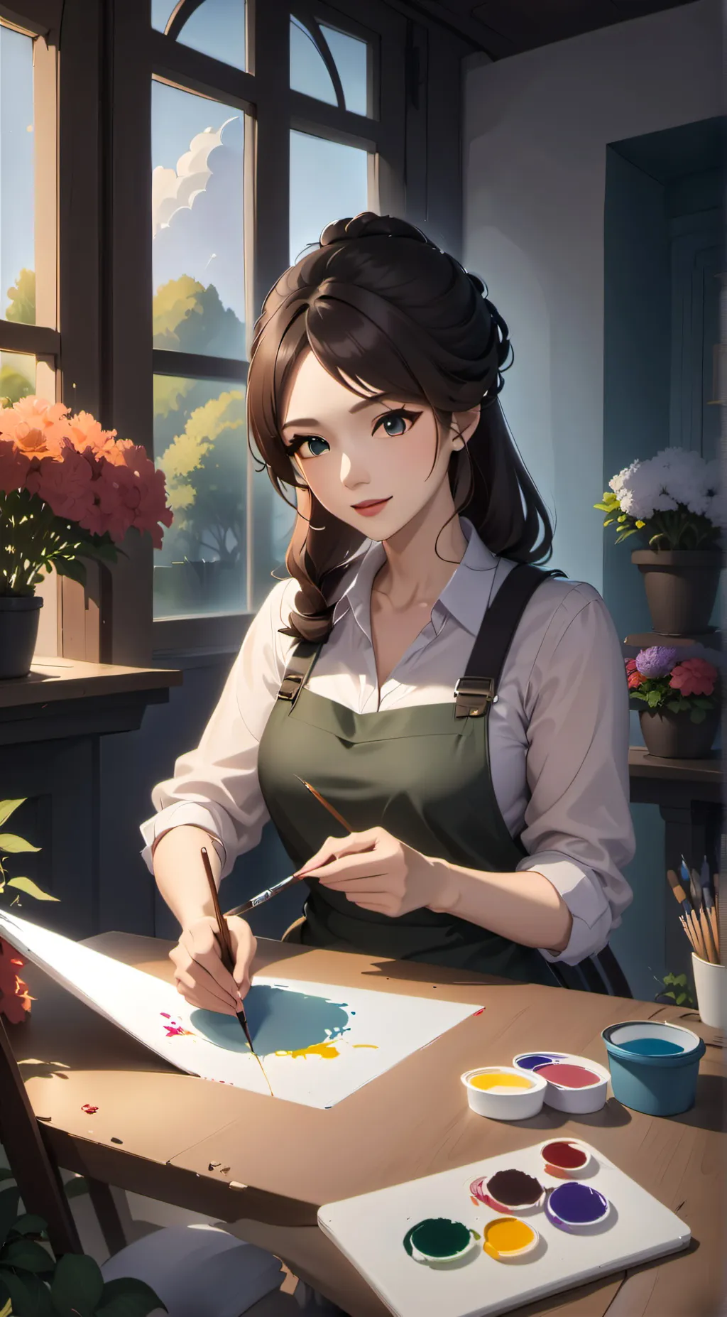 ai character: Alexa background