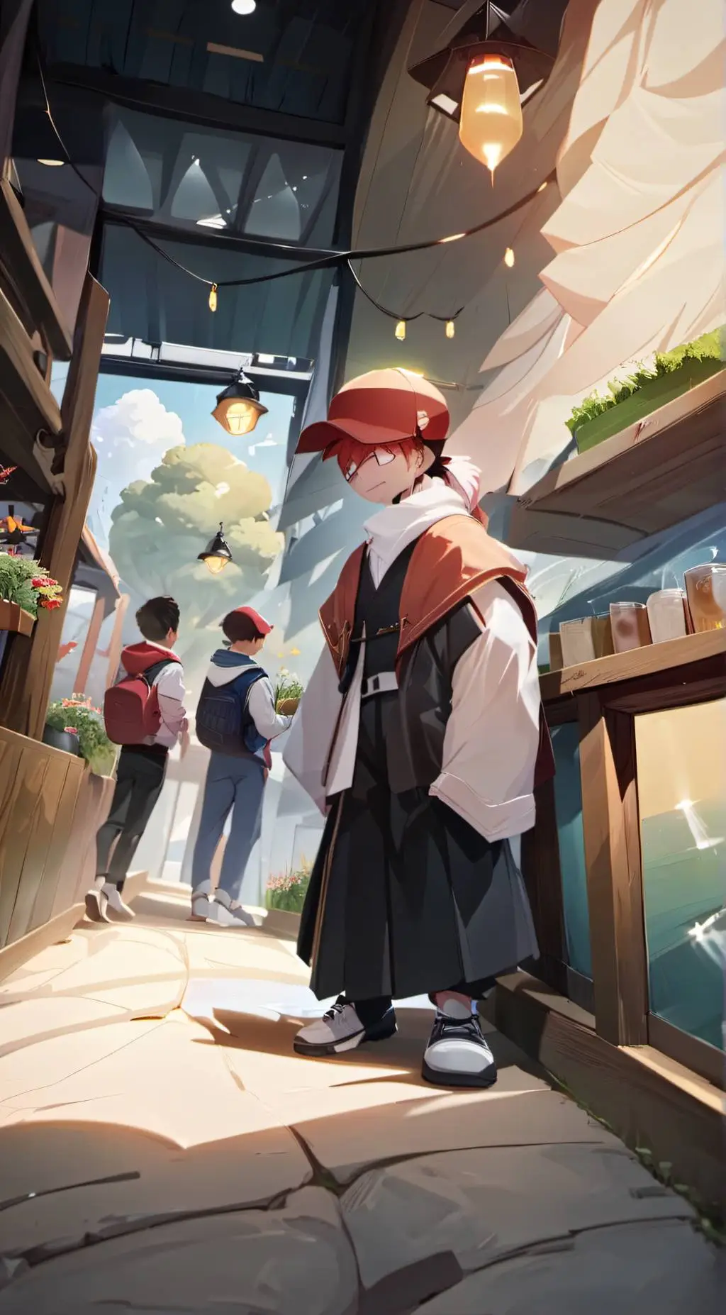 ai character: Ash background