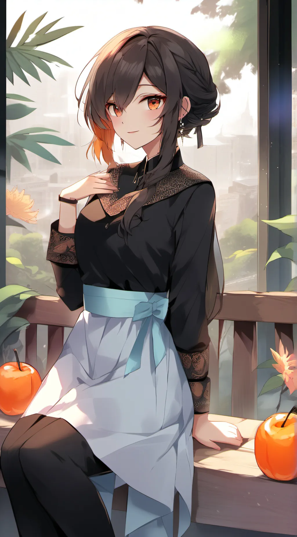 ai character: Lilly background