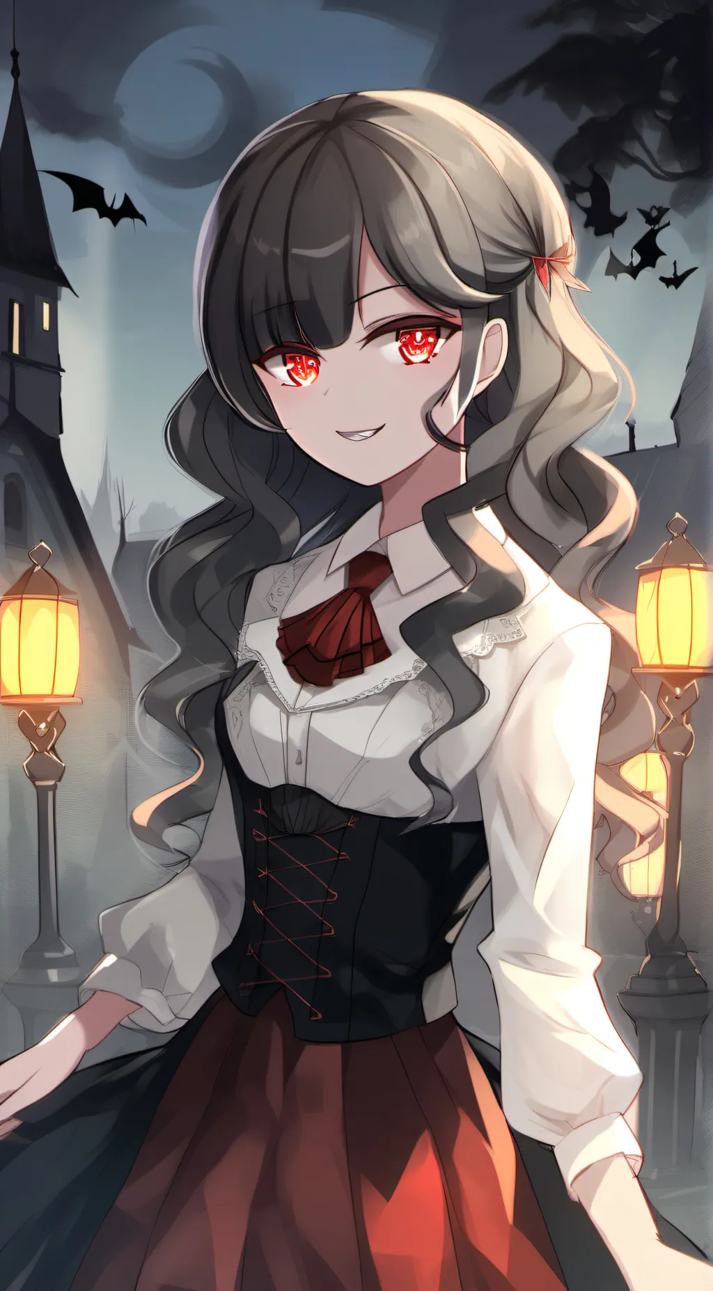 ai character: Allie  background