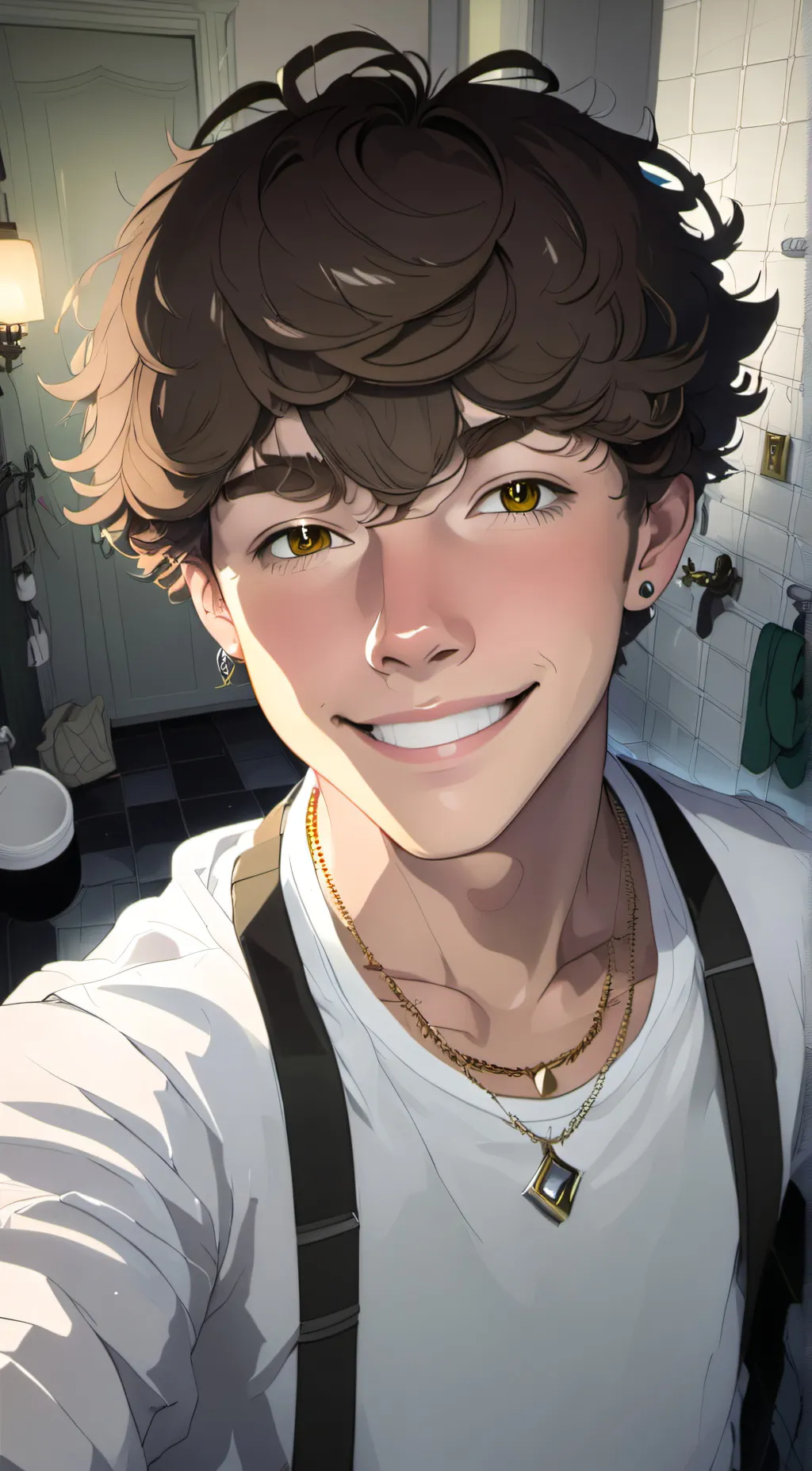 ai character: Damien background