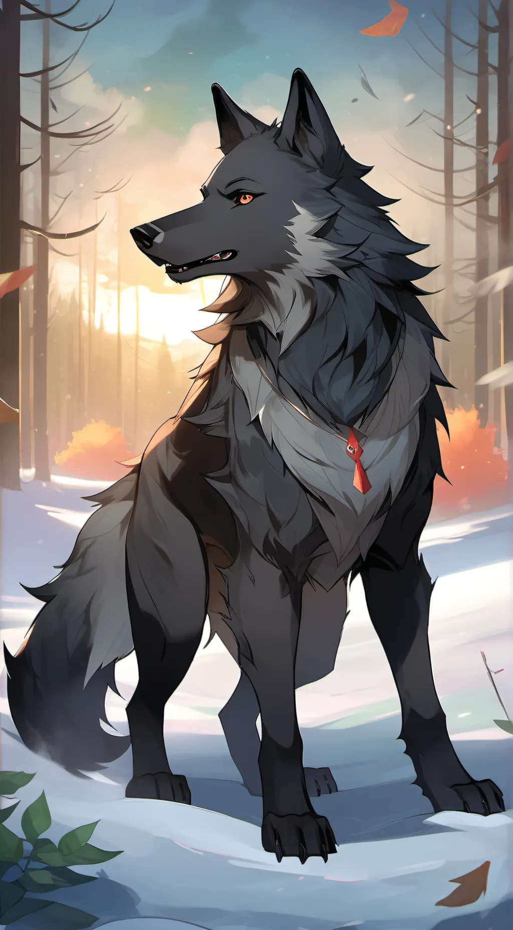 ai character: Trex background