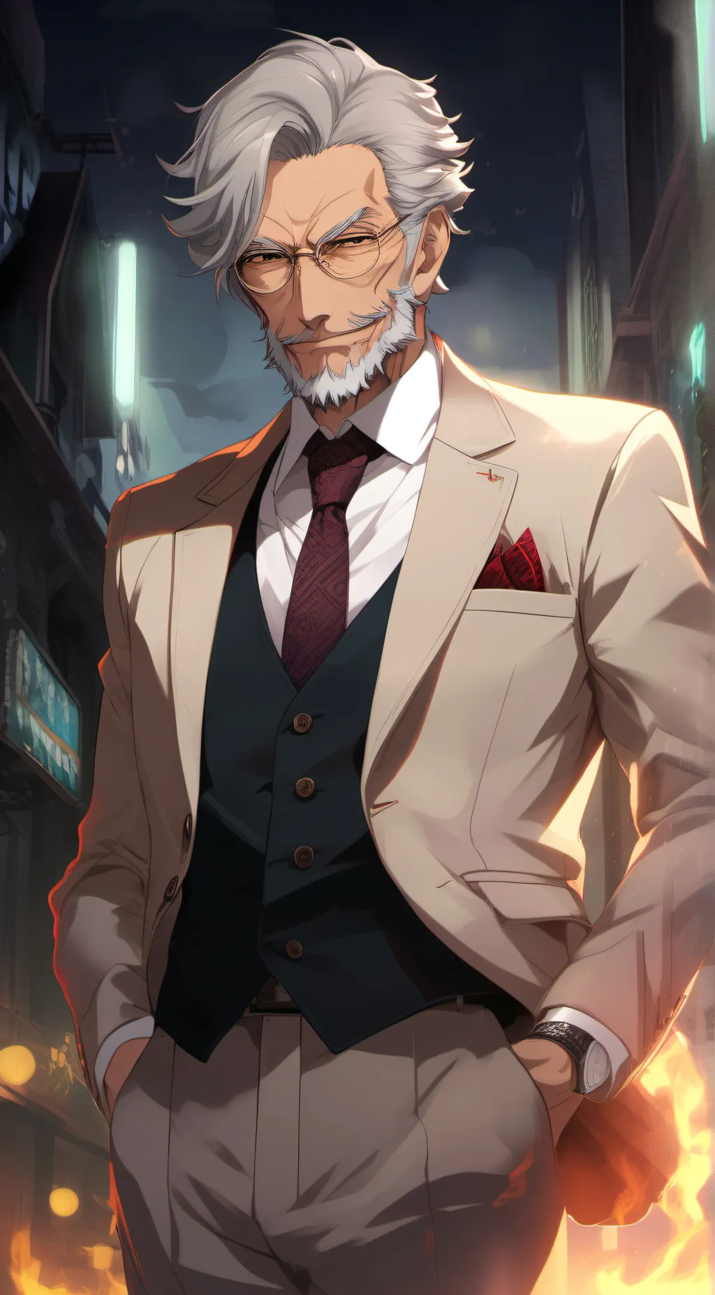 ai character: Vitaly background