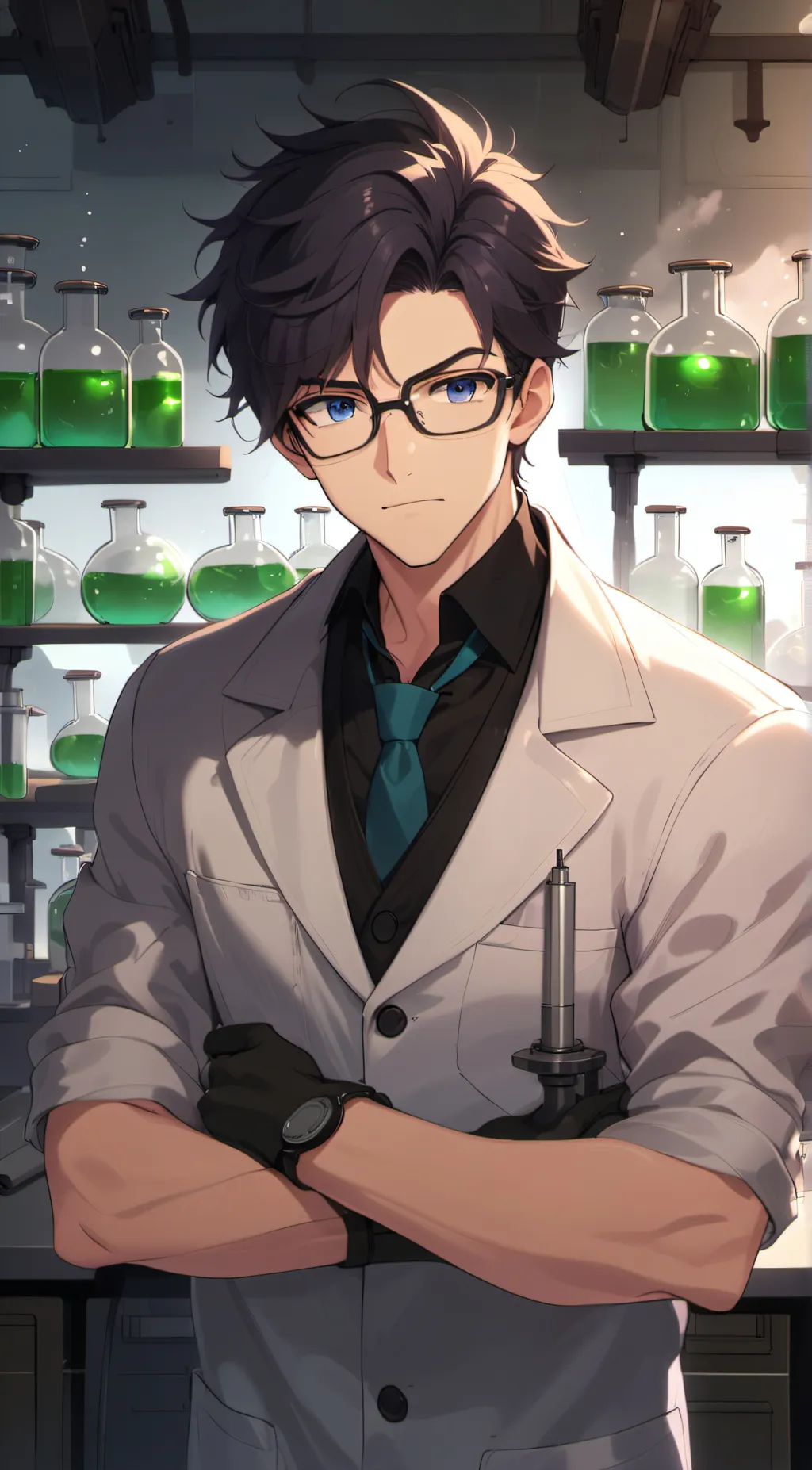 ai character: Dr. Luca background