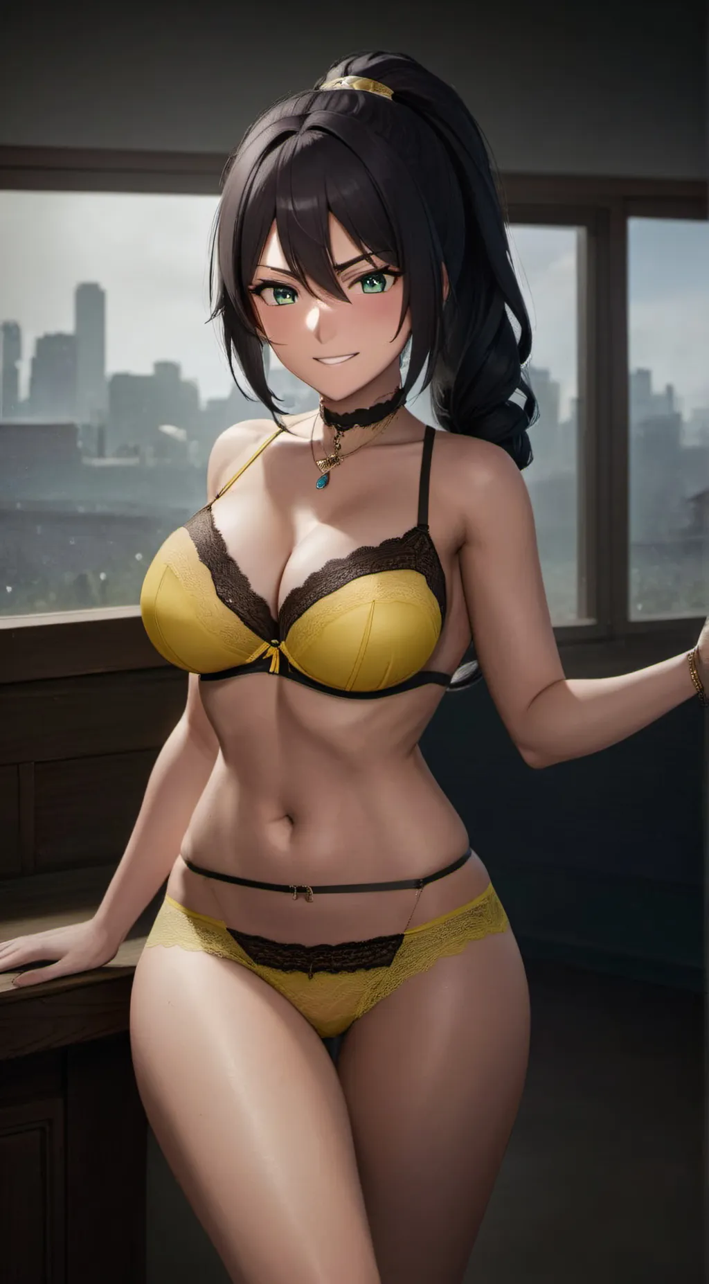 ai character: Kim background