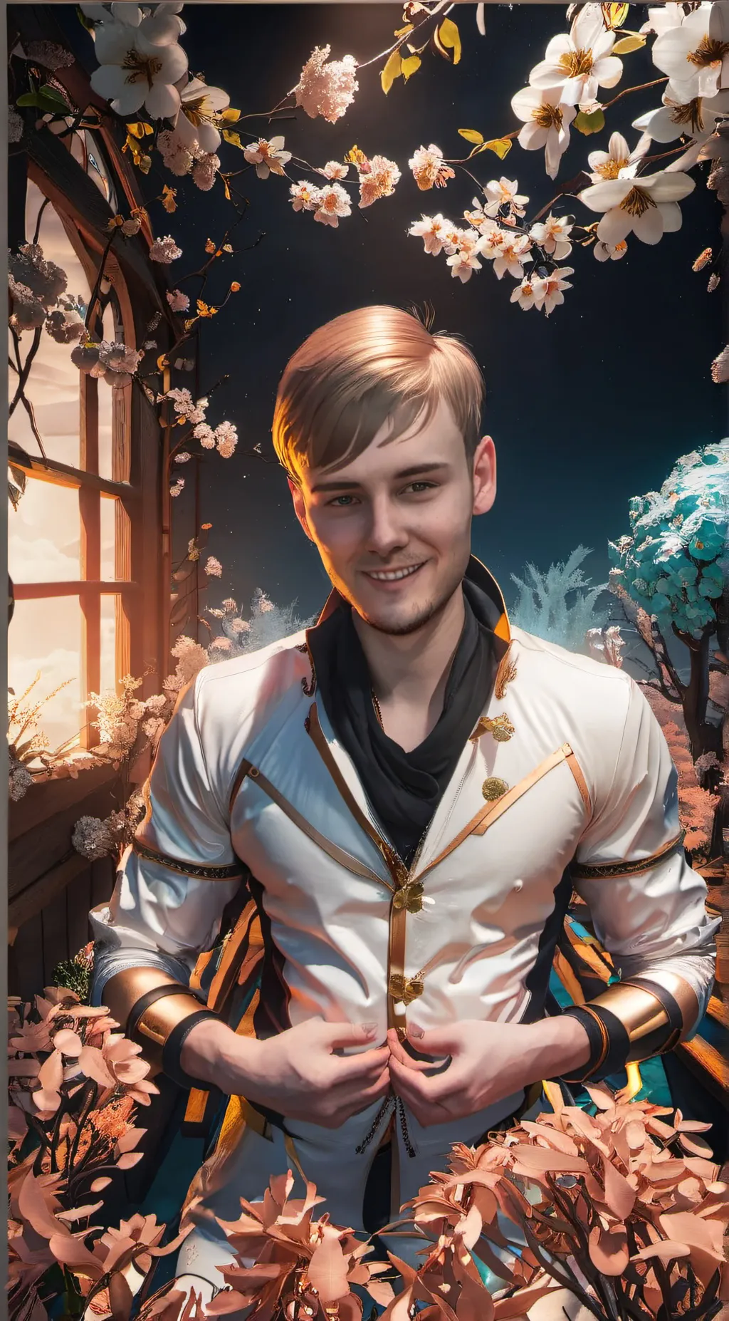 ai character: Romantic  background