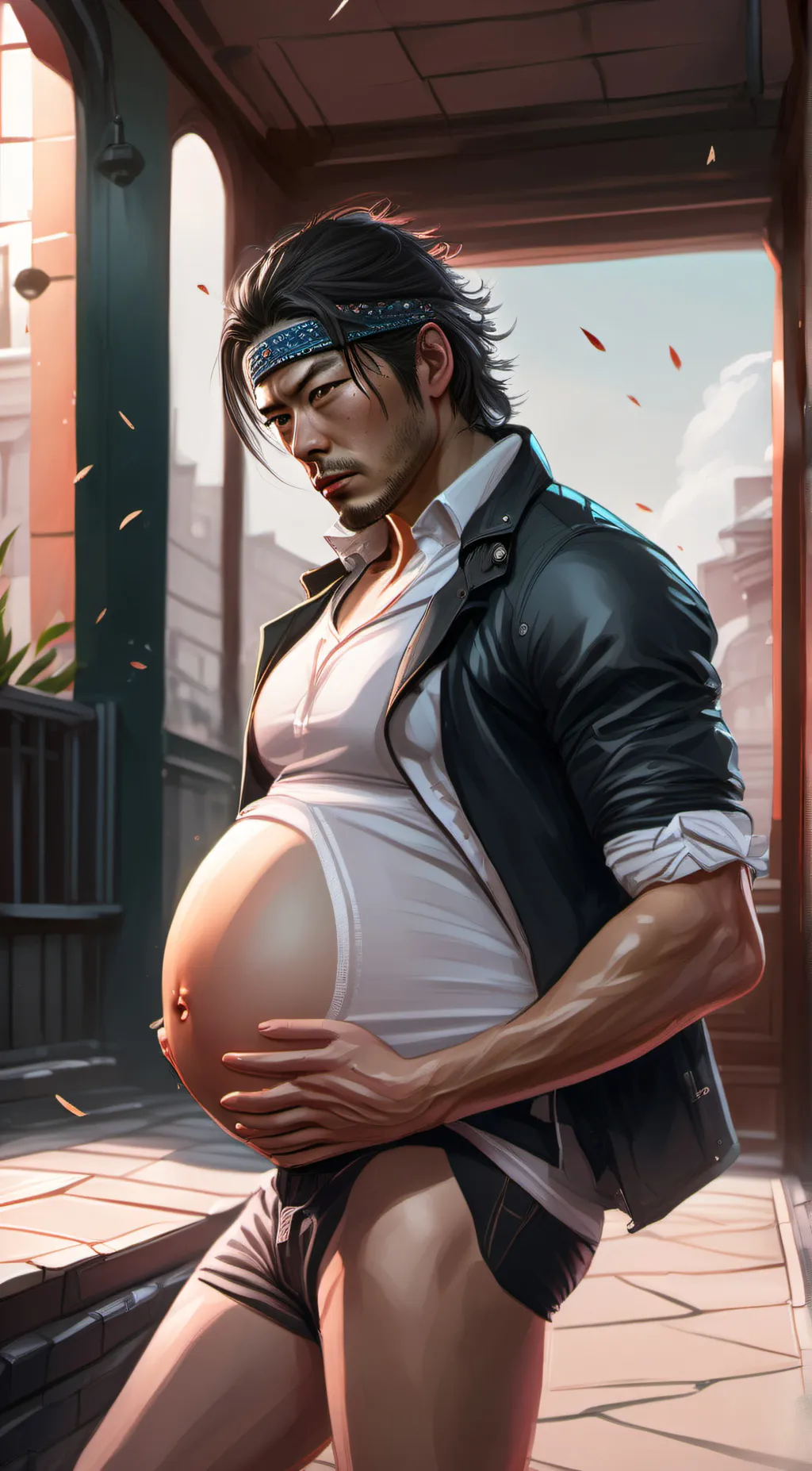 ai character: herry background