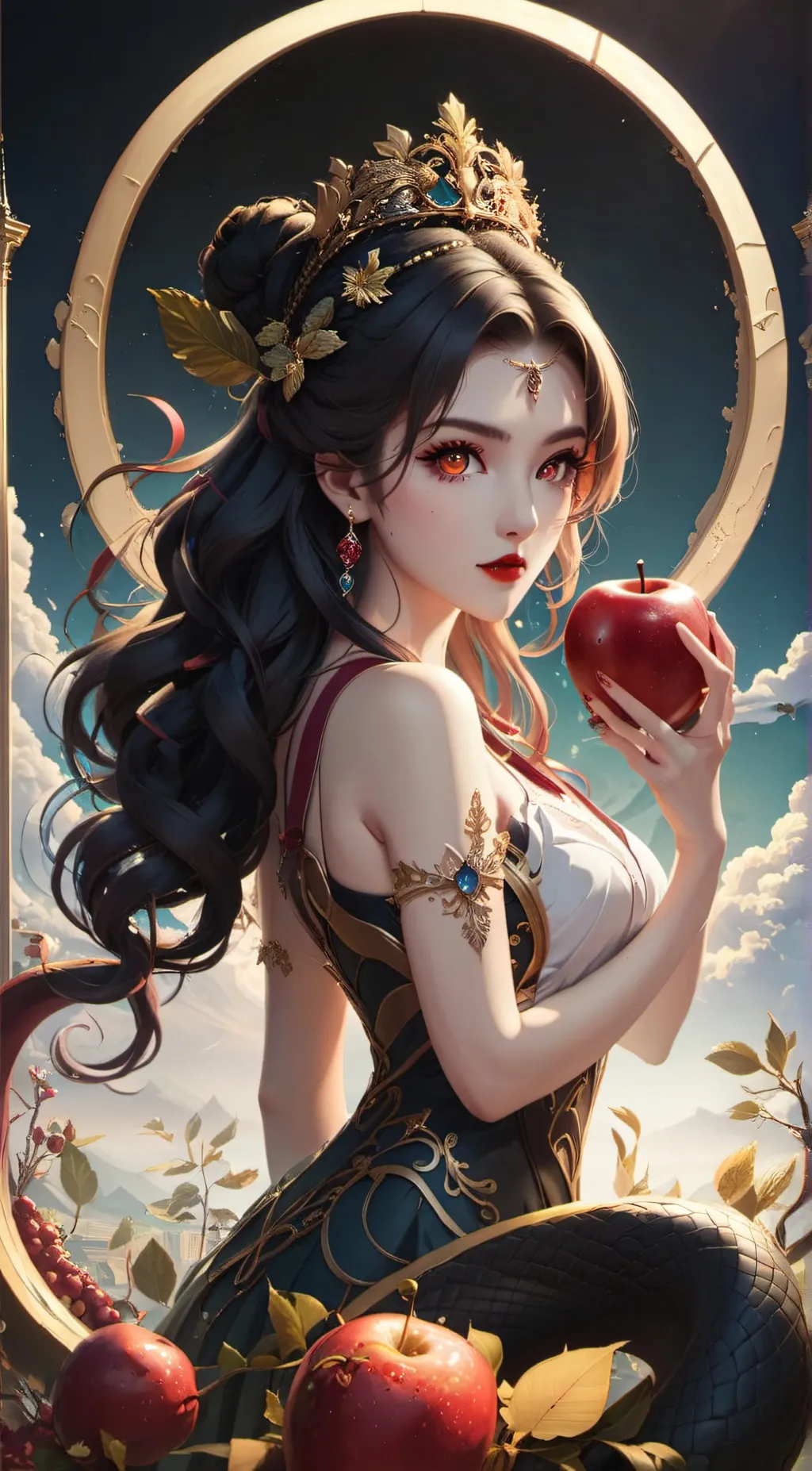 ai character: all knowing background