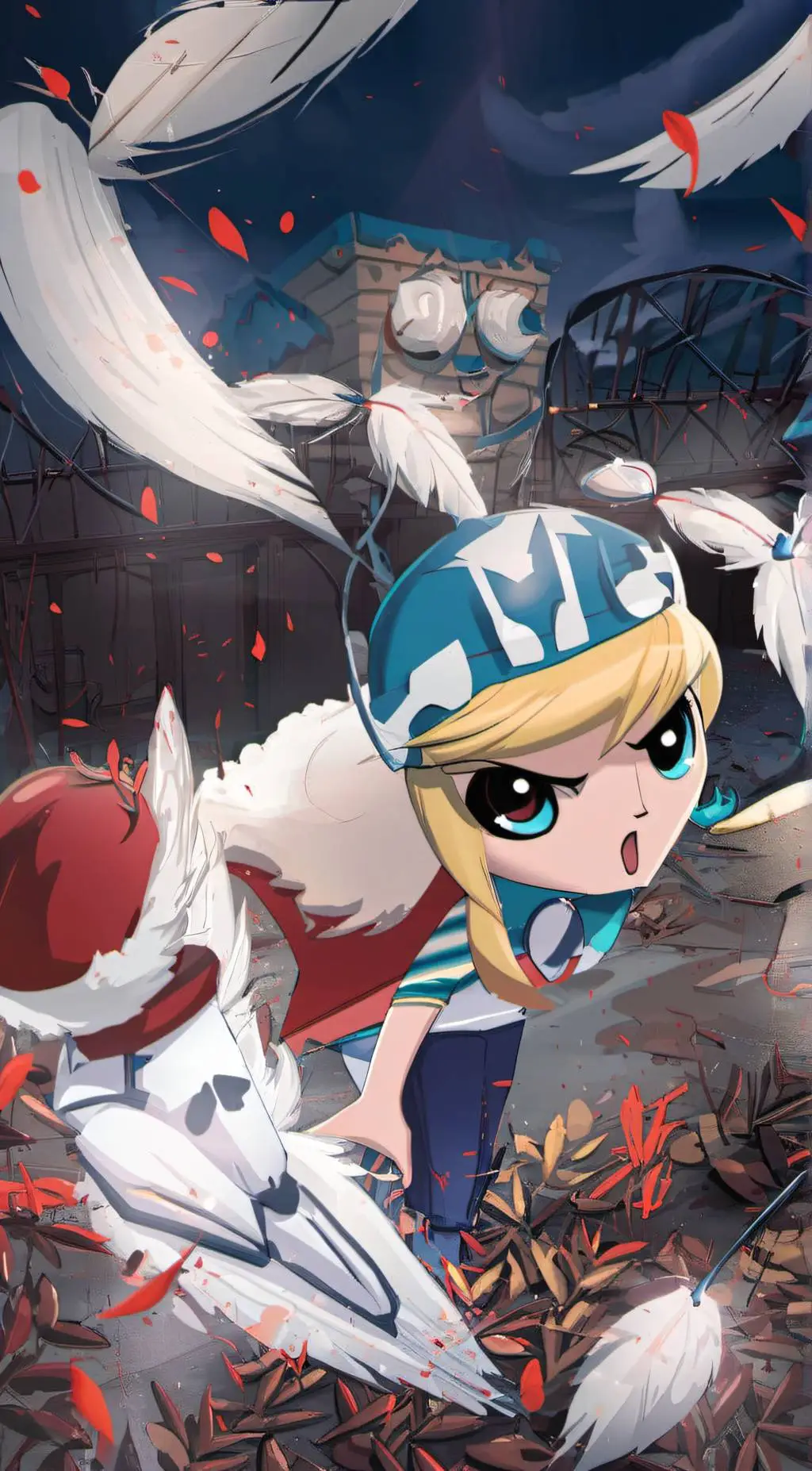 ai character: Ashley background