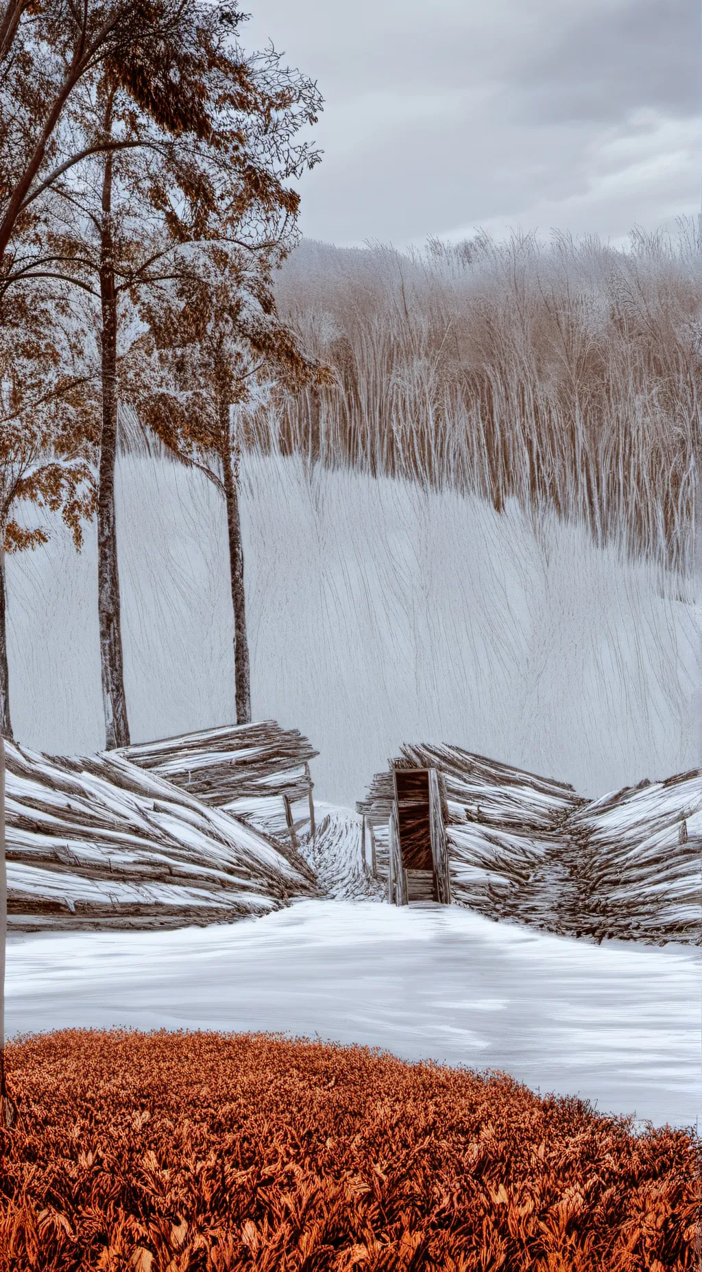 ai character: Murder drones.  background