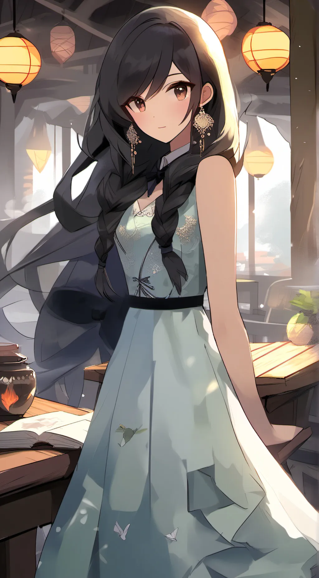 ai character: Lucy background