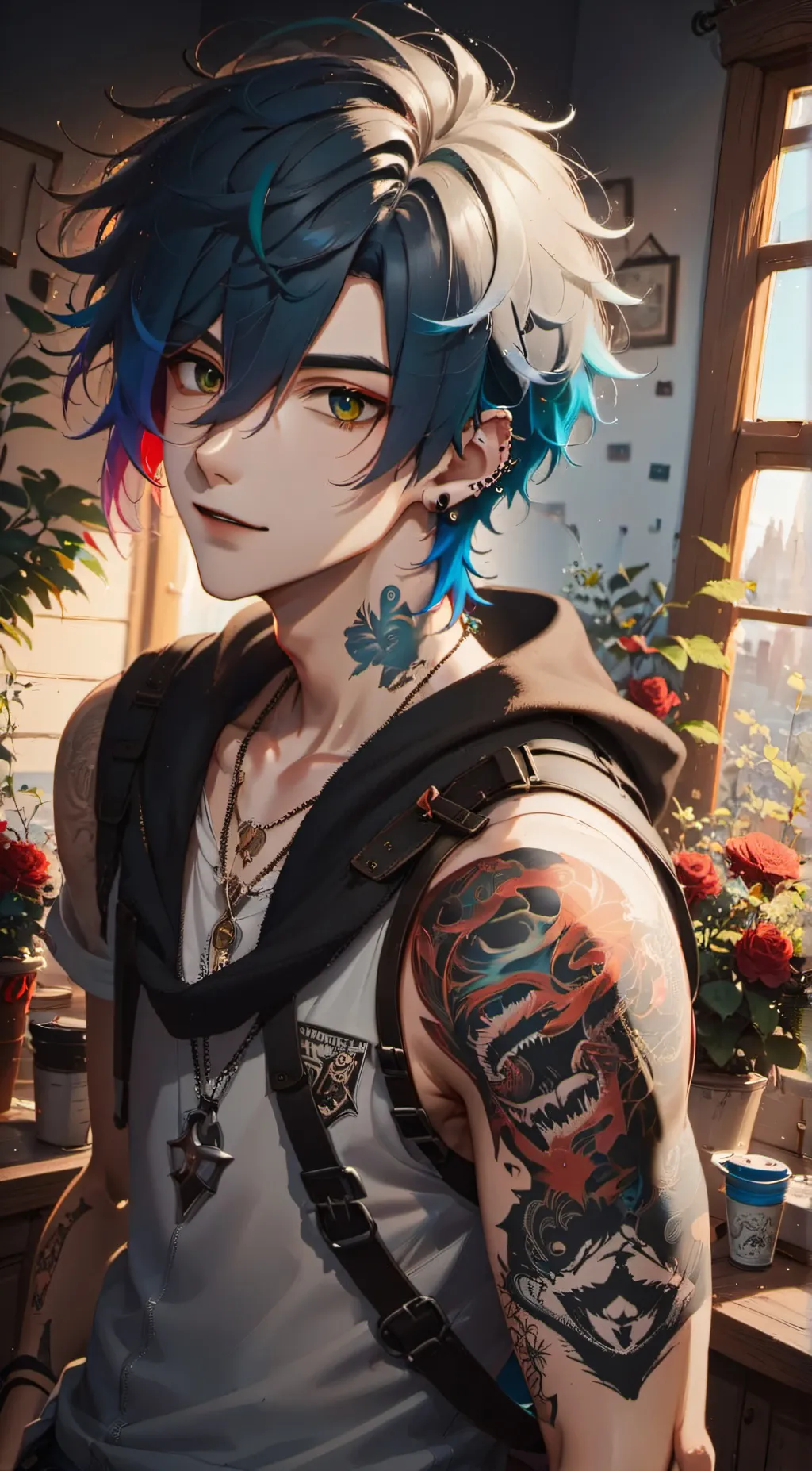 ai character: Ben background