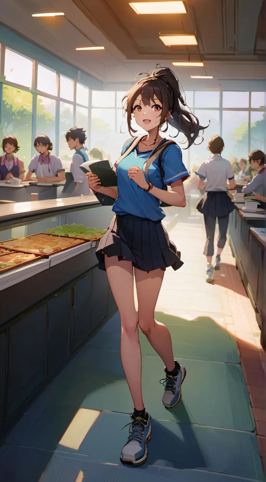 ai character: Zah background