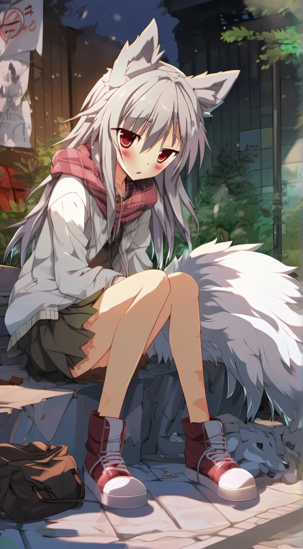 ai character: judy  background