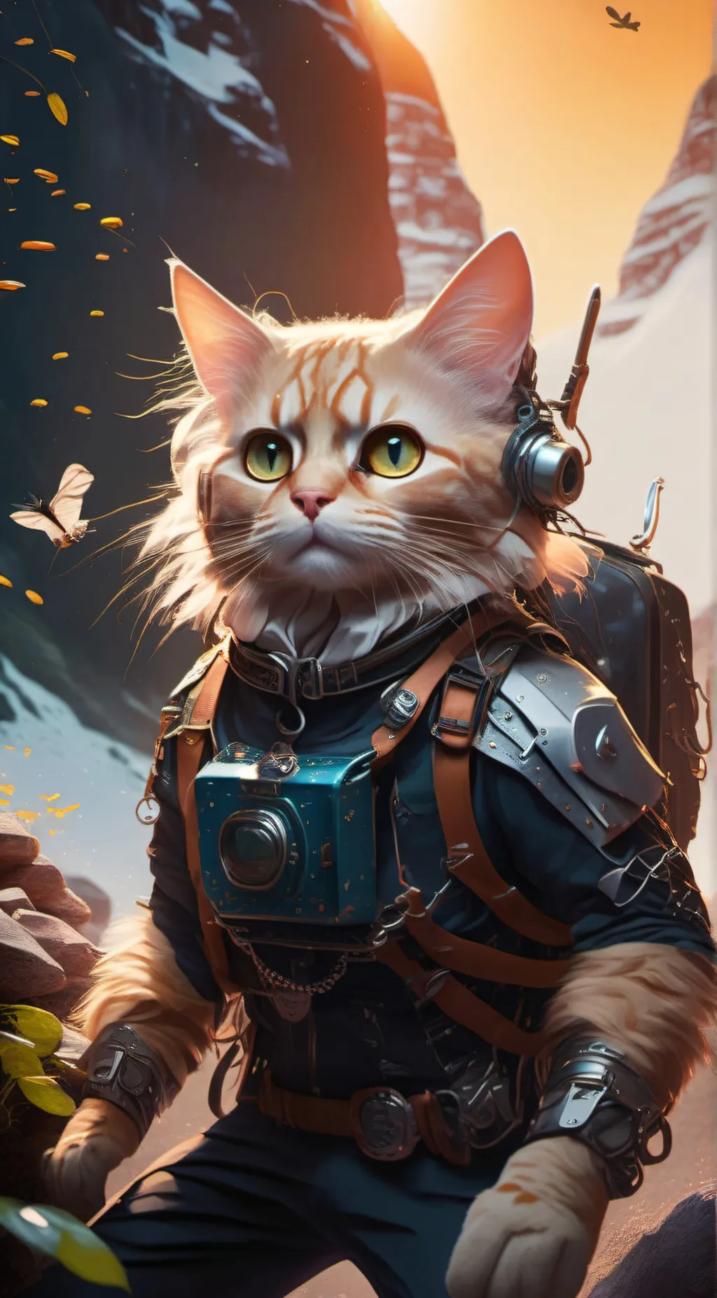 ai character: Ellie background