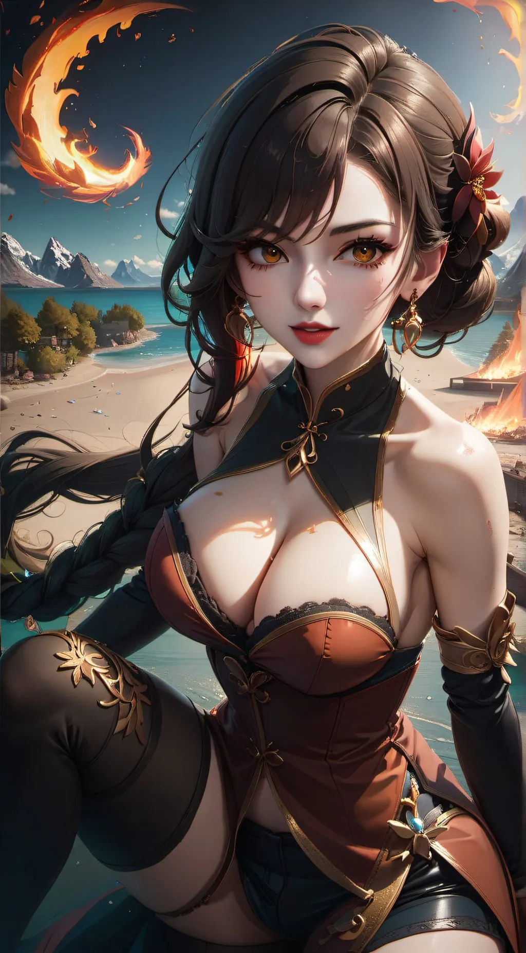 ai character: slima background