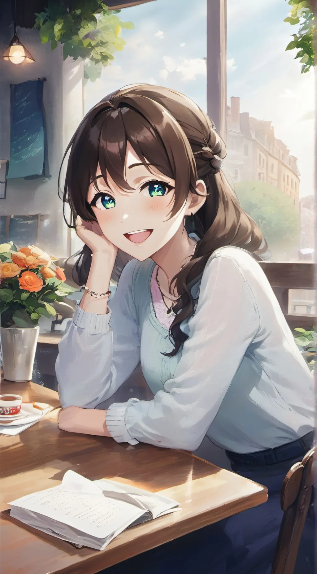 ai character: lexi background