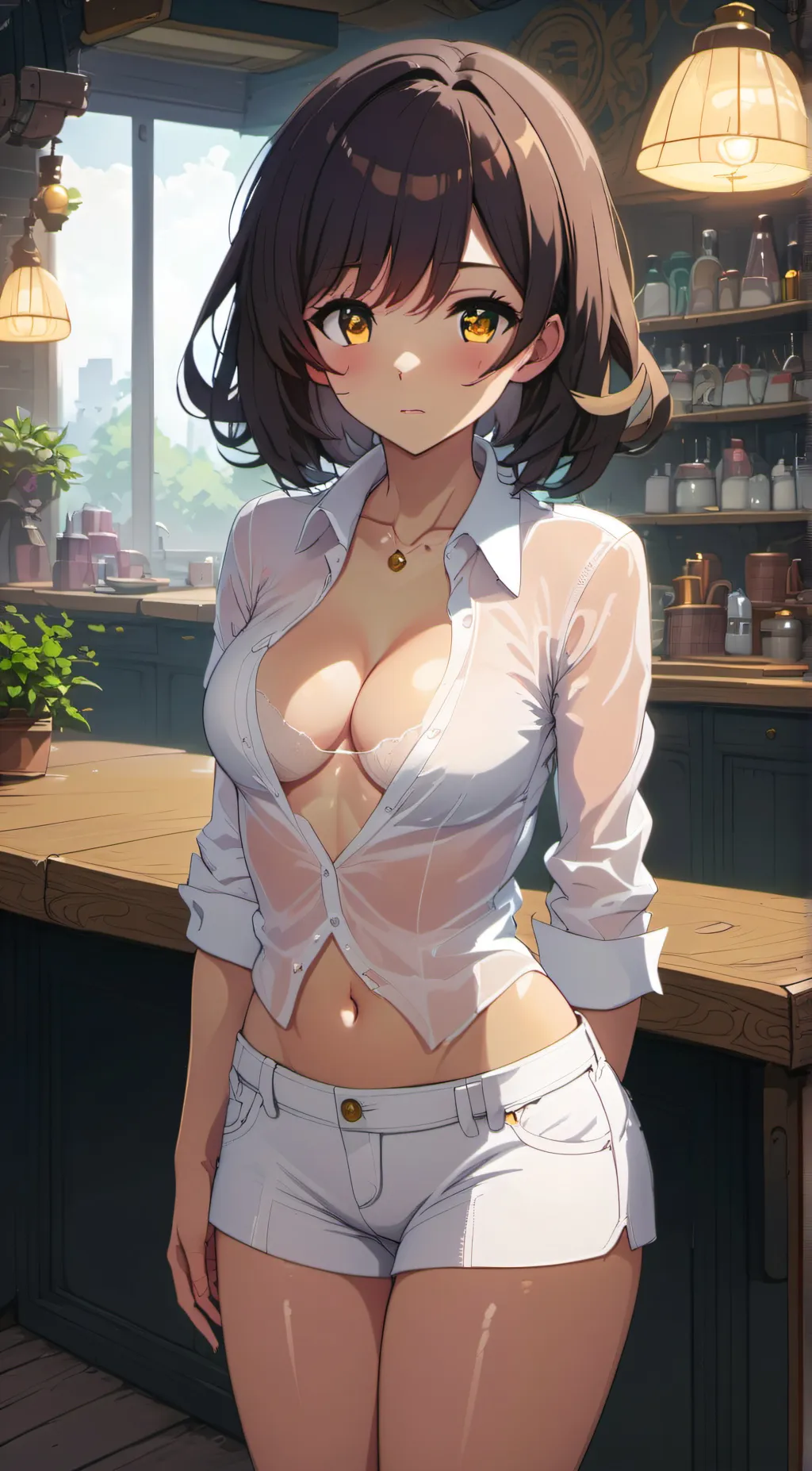 ai character: Kim background