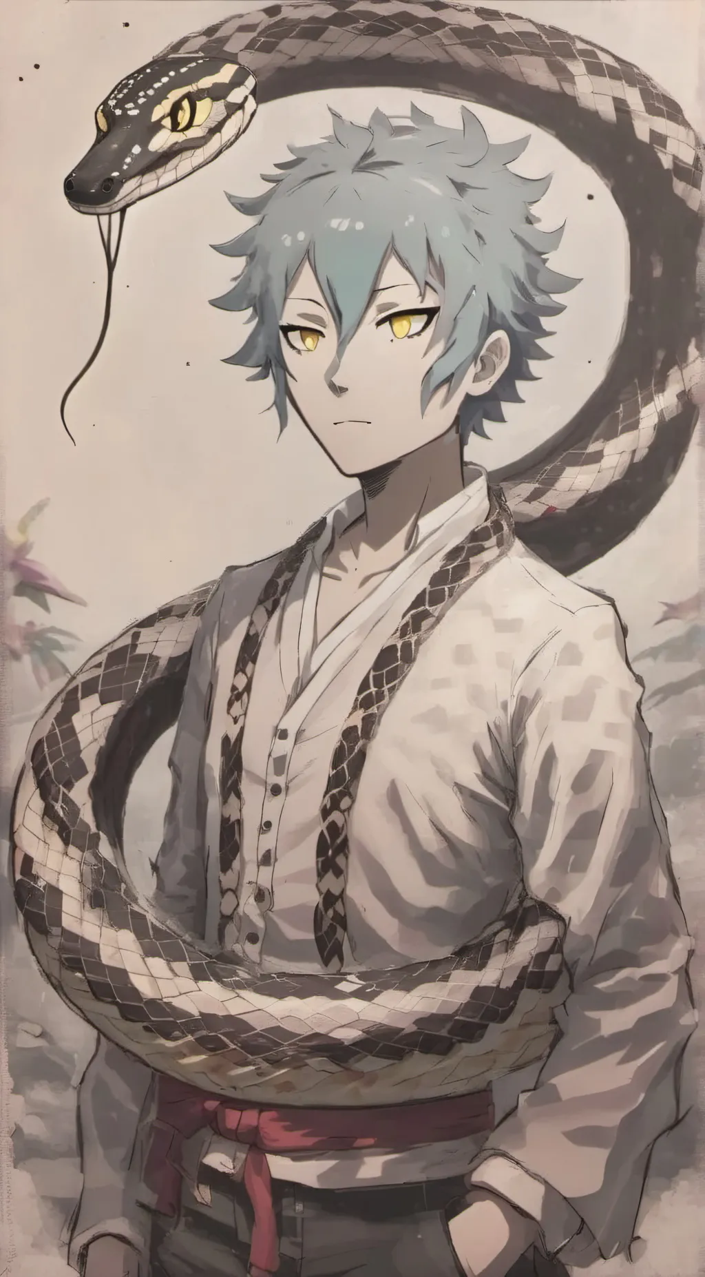 ai character: Mitsuki background