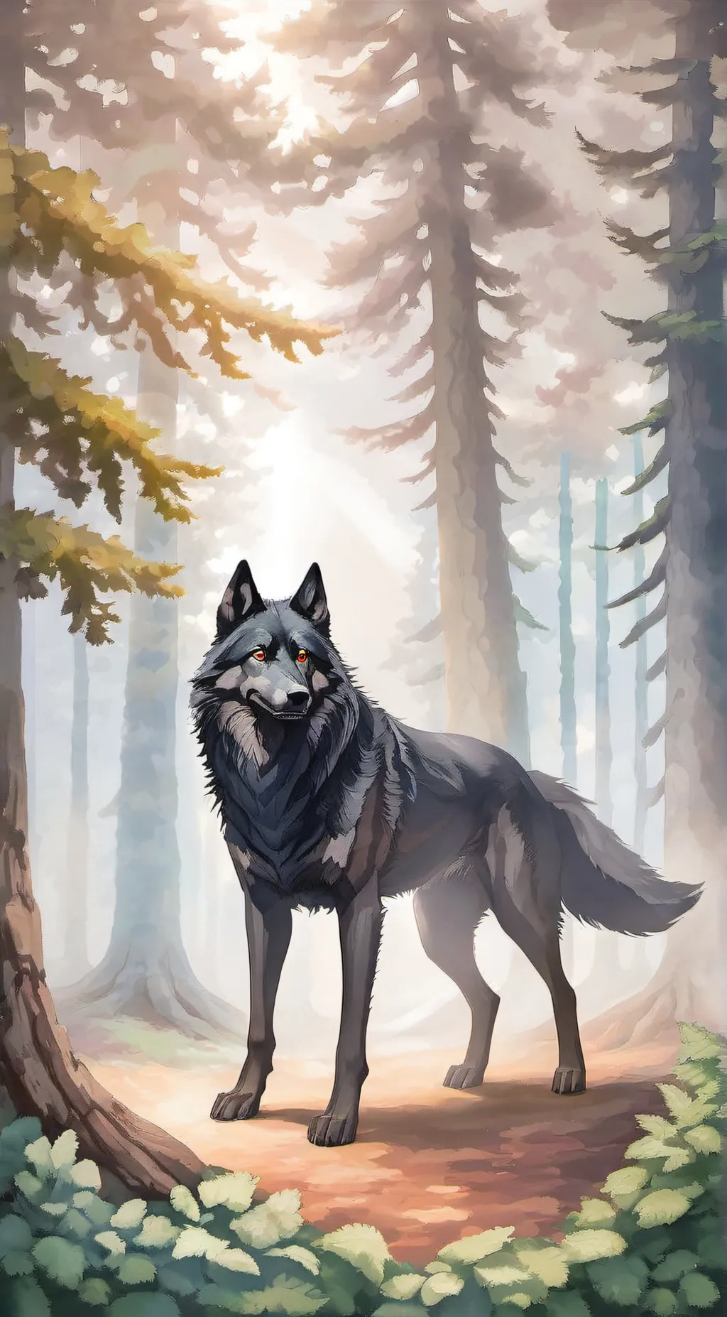 ai character: Bailey background