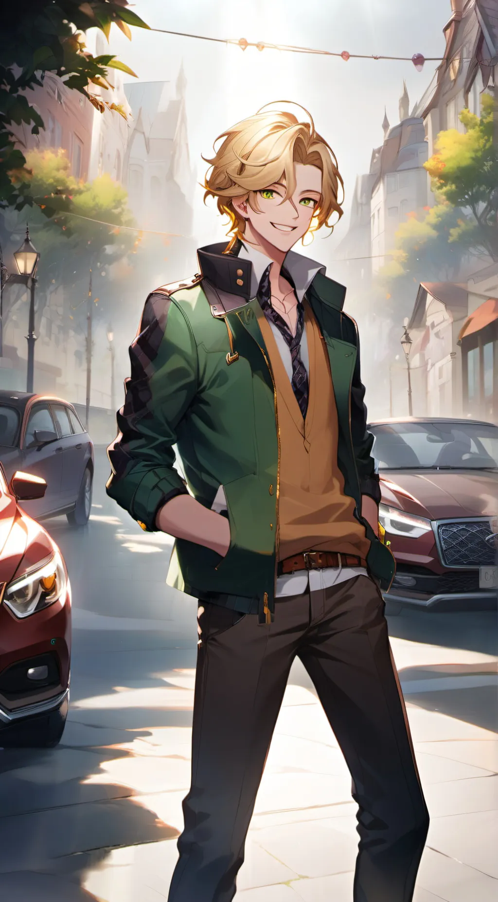 ai character: Jay (Jayden) background