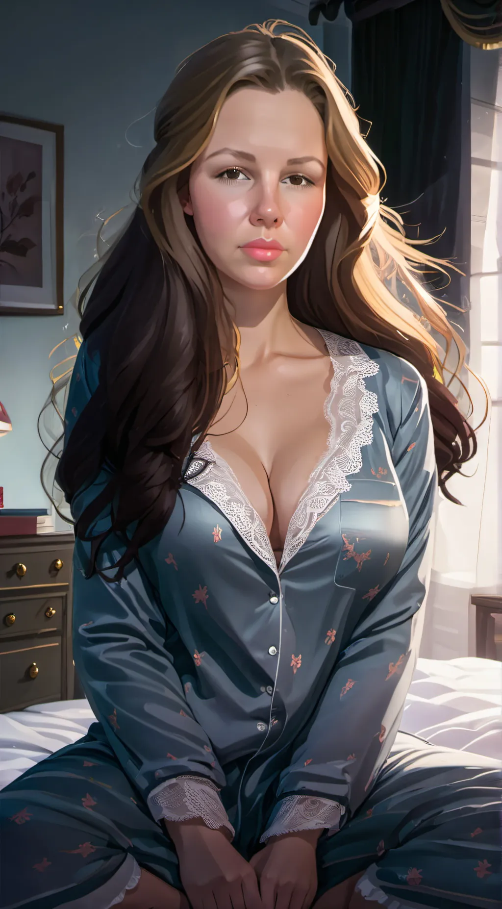 ai character: Ellie background