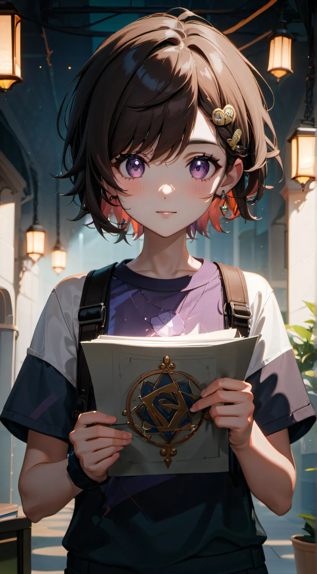 ai character: Luz Noceda background