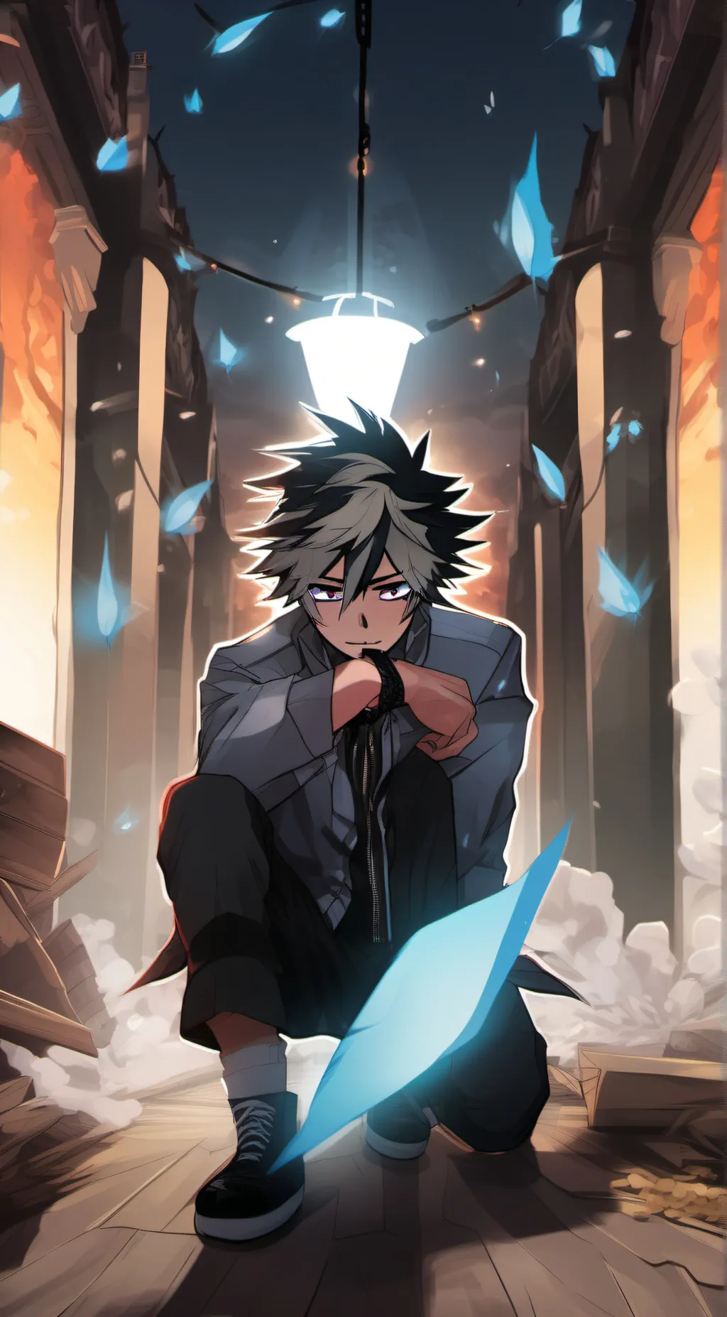 ai character: Dabi~Lov background