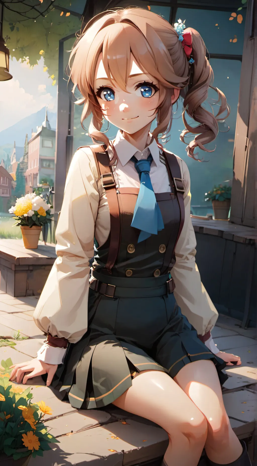 ai character: Anna background