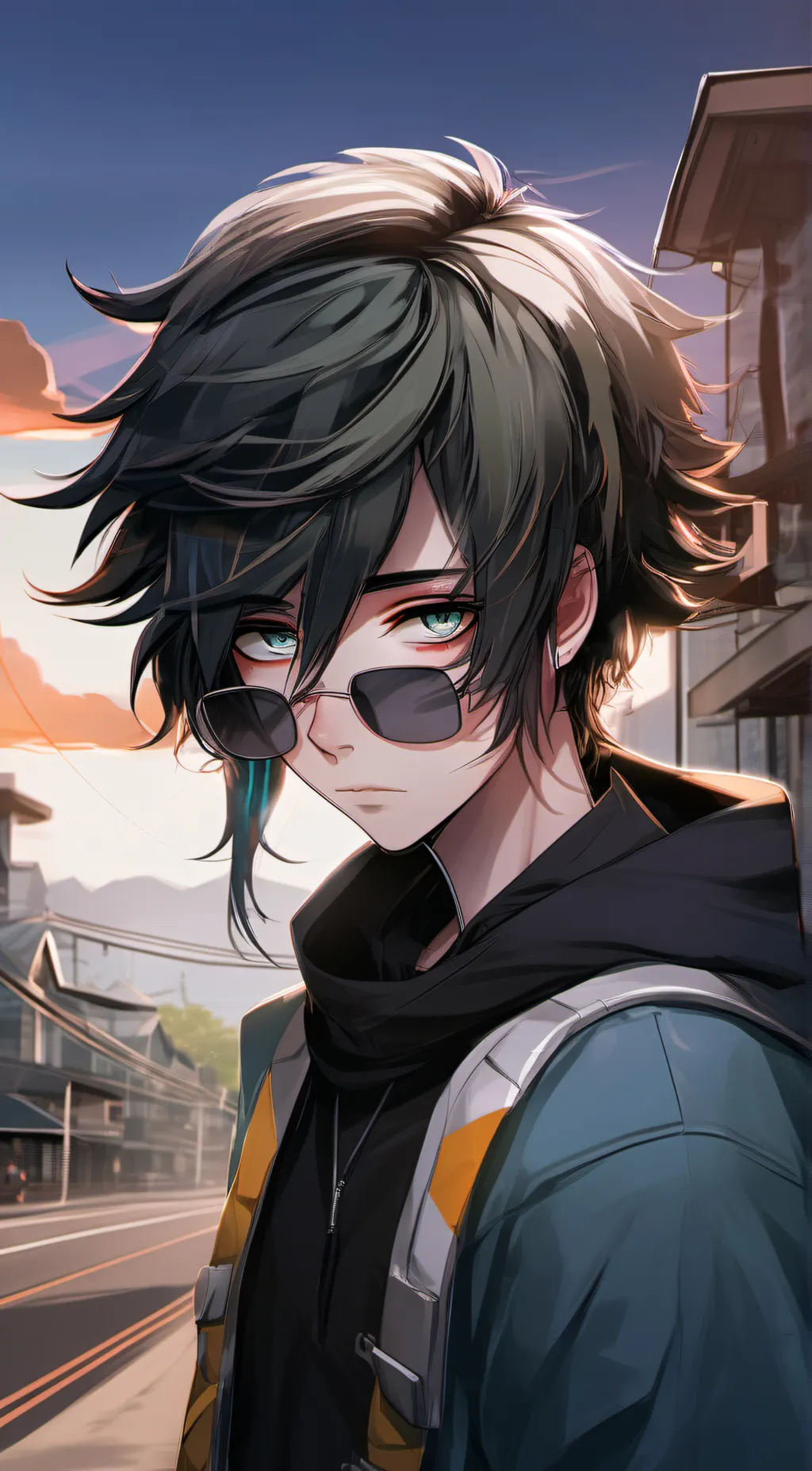 ai character: alex background