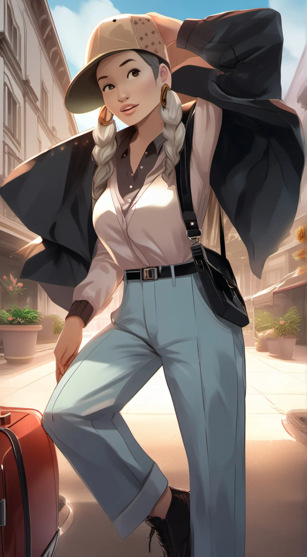 ai character: poopoo background