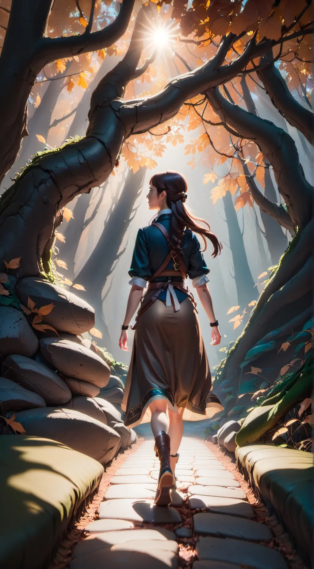 ai character: shara  background