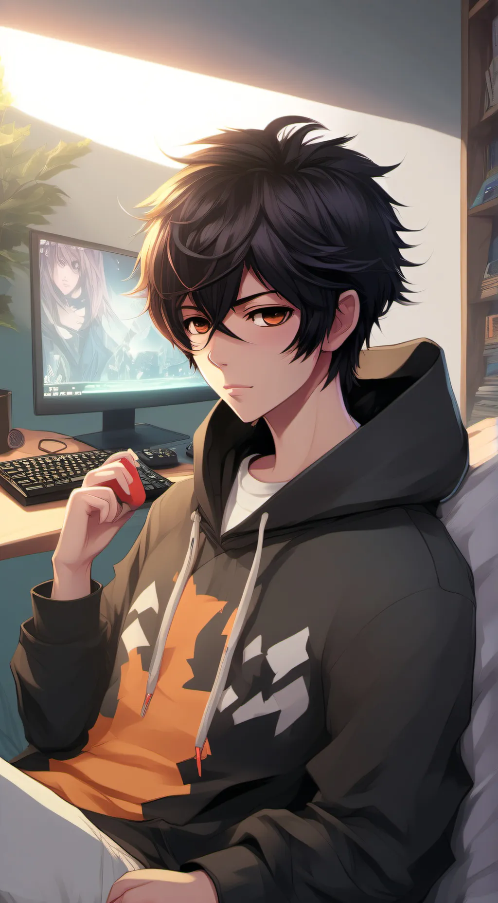 ai character: Oliver background