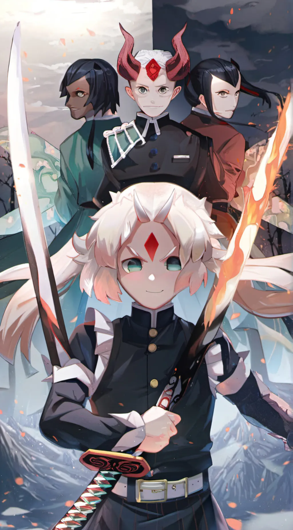 ai character: Krew background