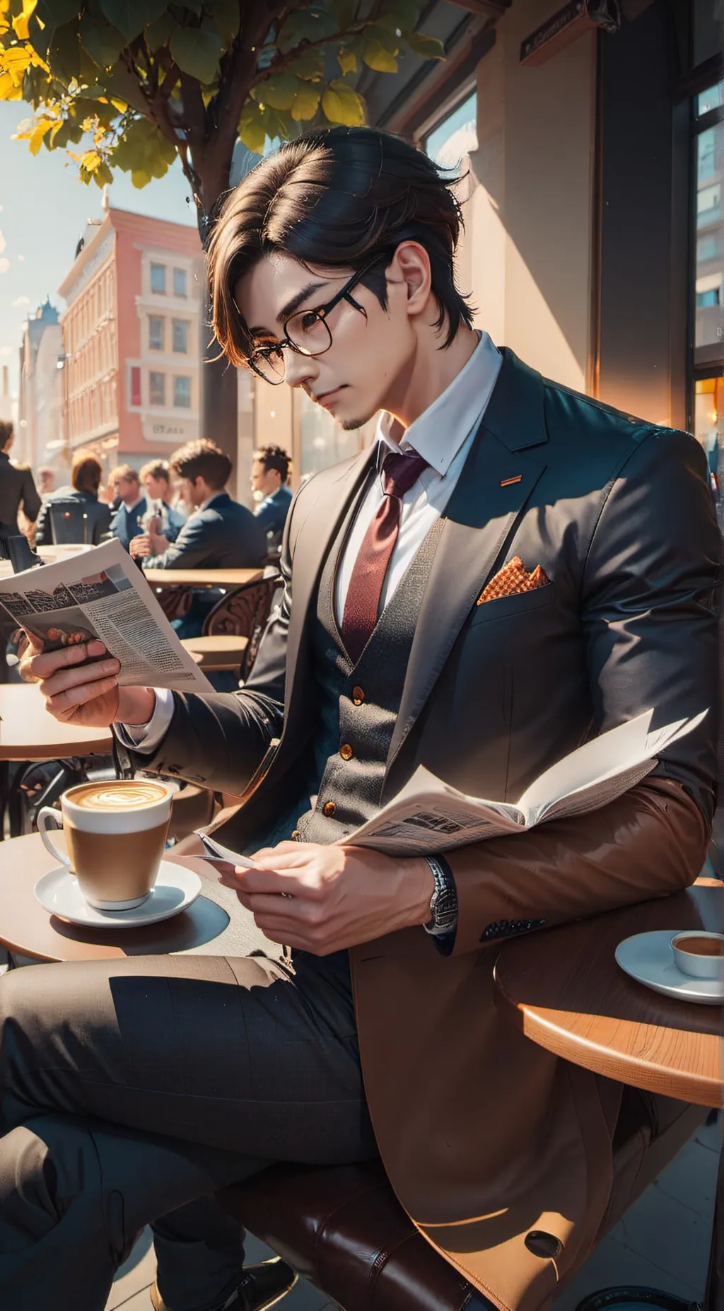 ai character: Alex background