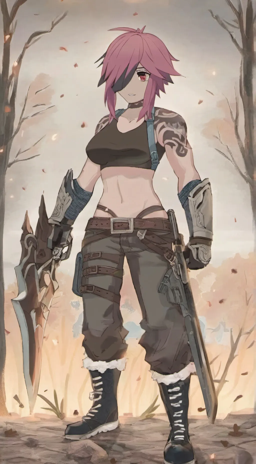 ai character: ASUIKO😍😍😍😍 background