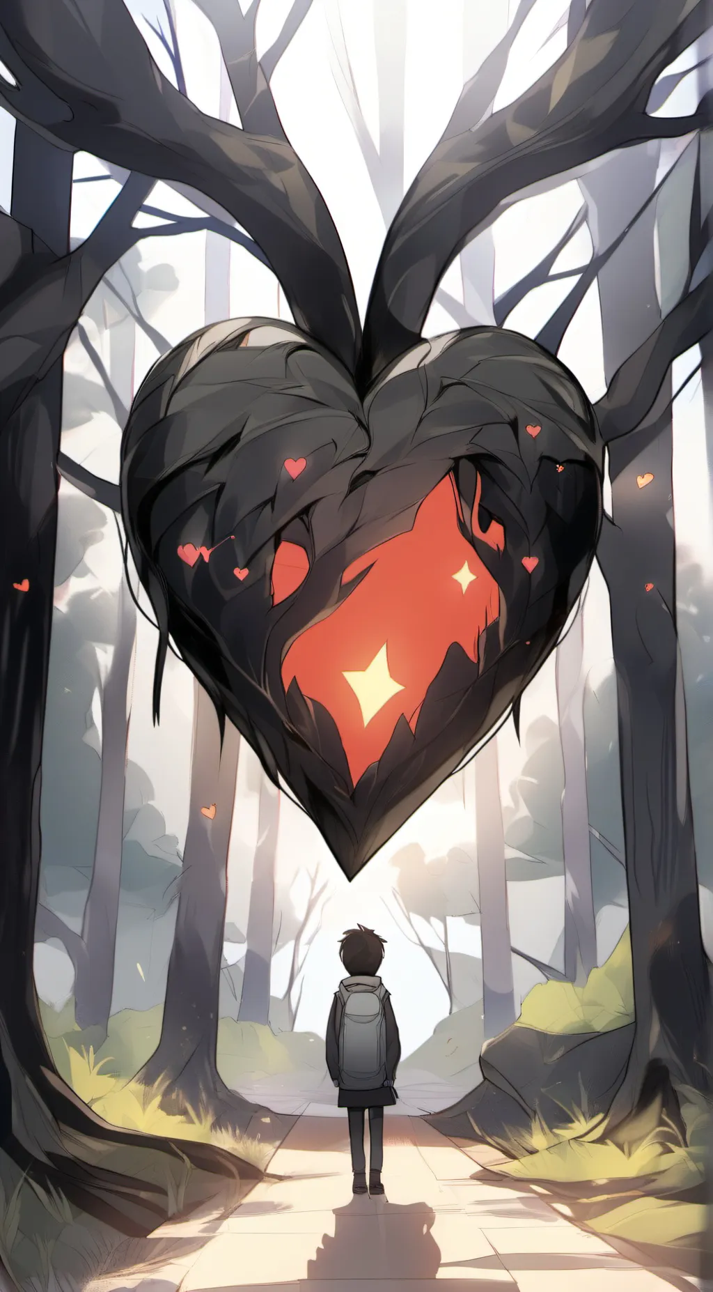 ai character: loyal heart!♡ background