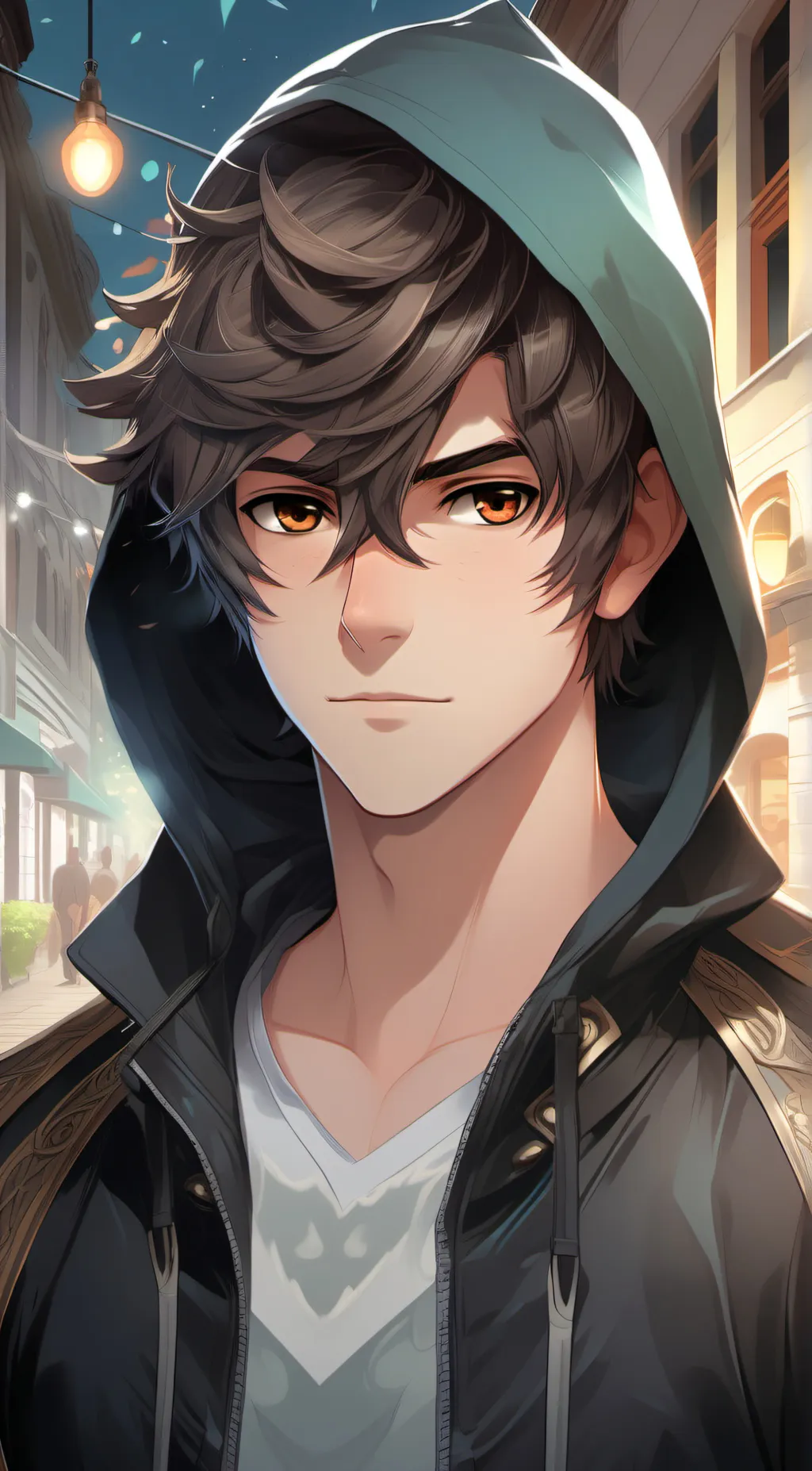 ai character: Aaron background