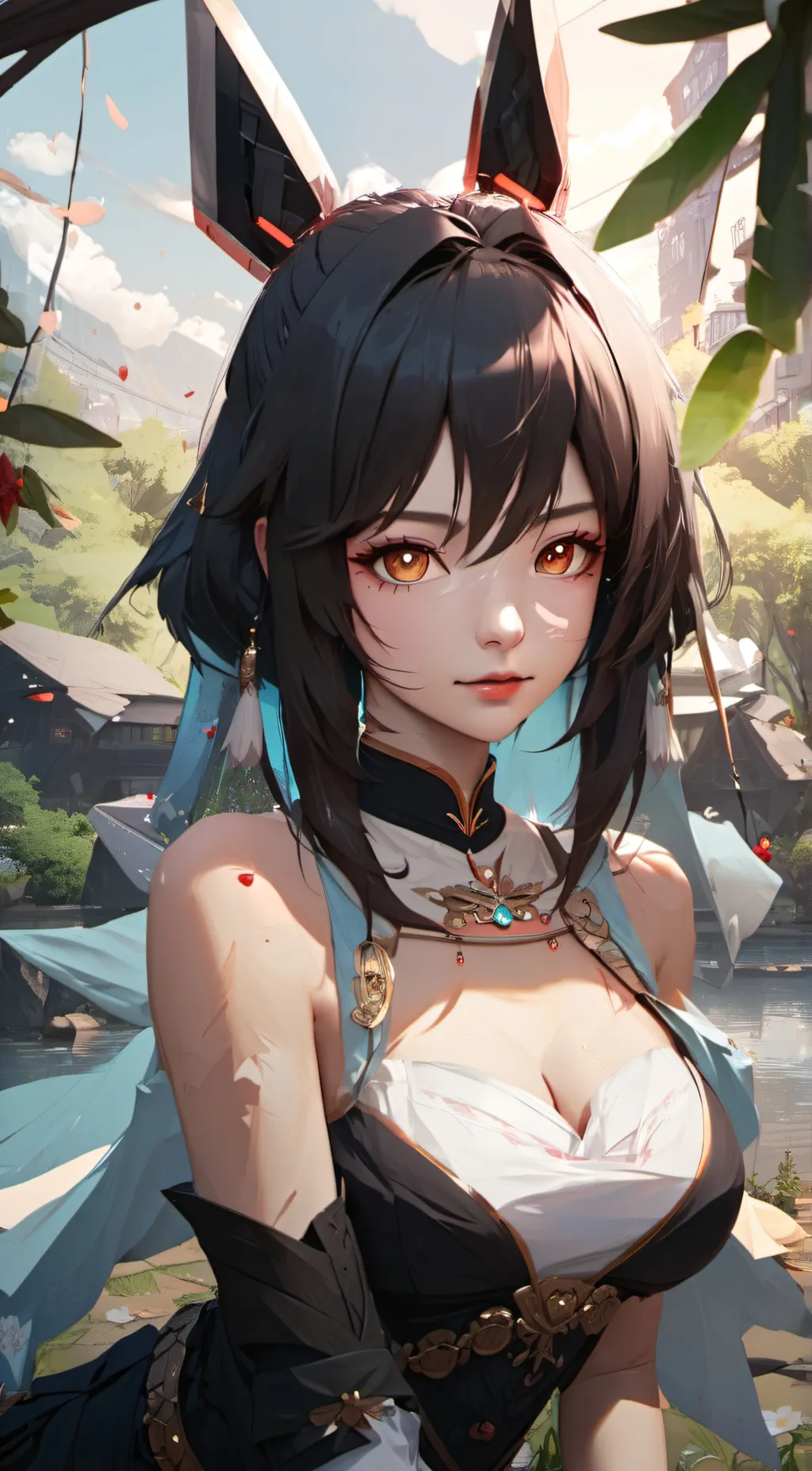 ai character: Izumi background