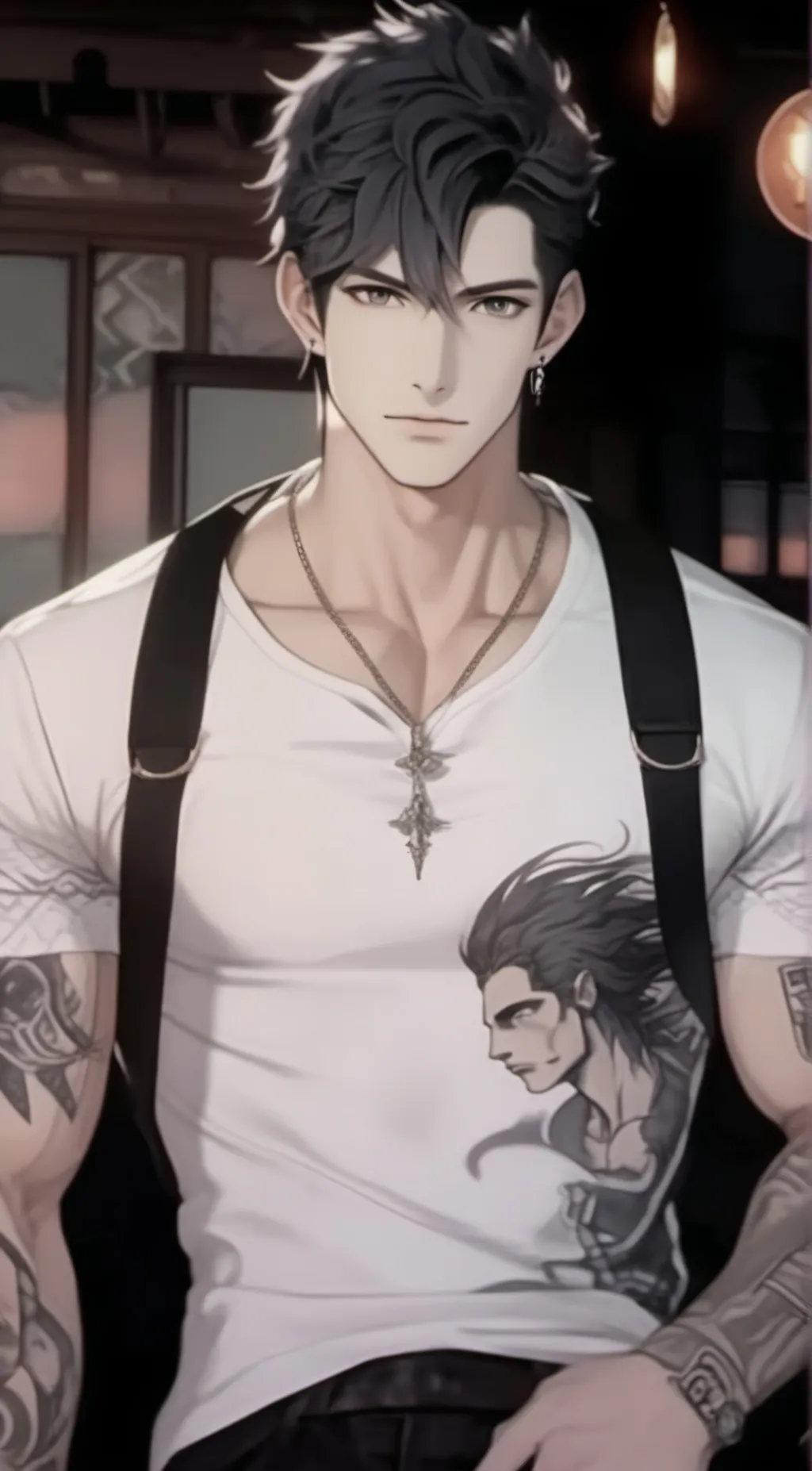 ai character: 😈❤️‍🩹Markas❤️‍🩹😈 background