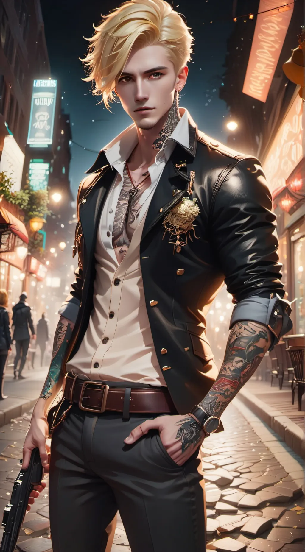 ai character: Elijah background