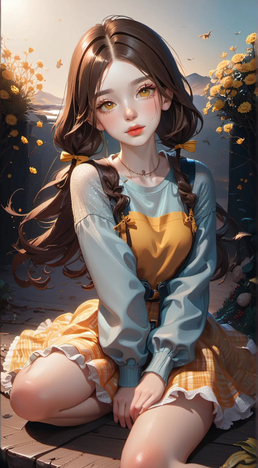 ai character: Yumi background