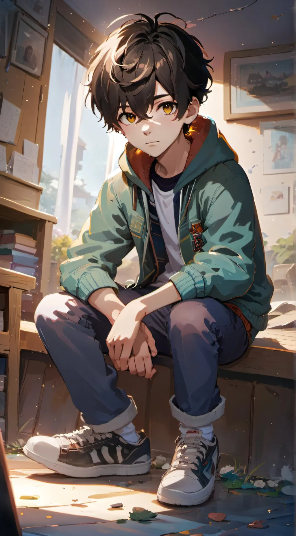 ai character: Ethan background