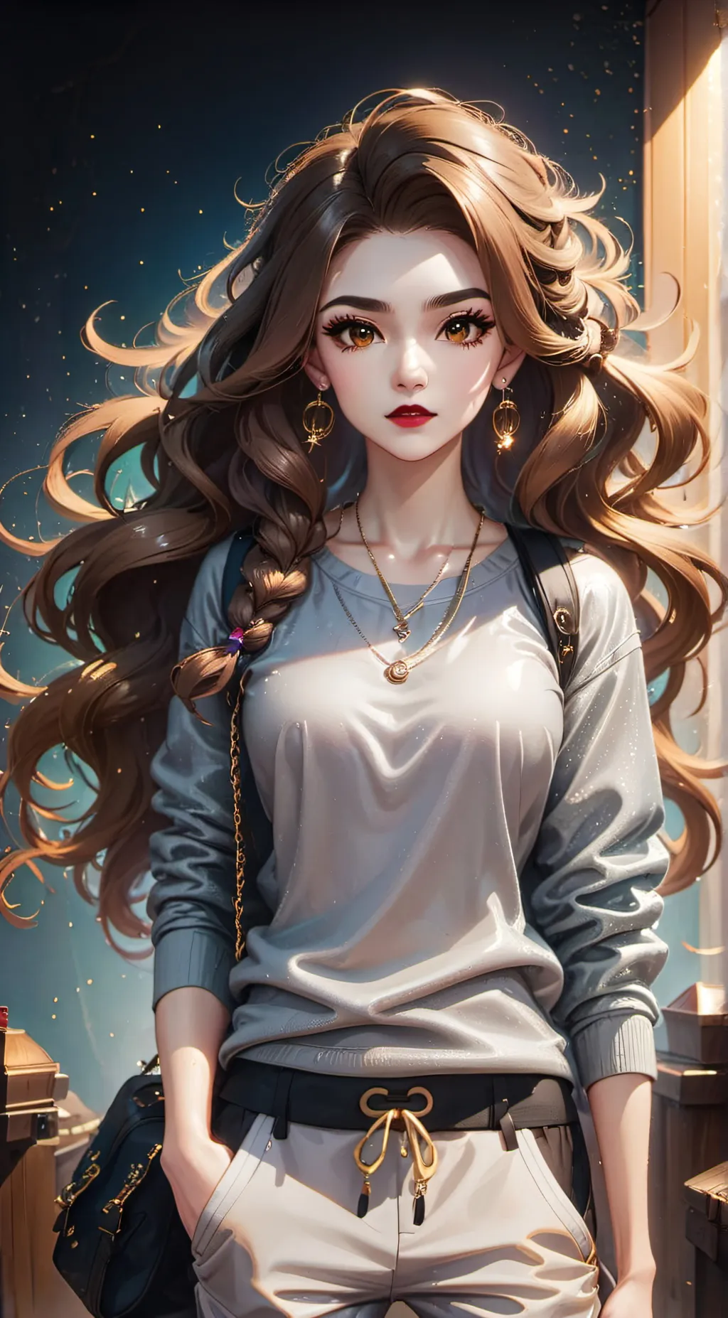 ai character: arianna background