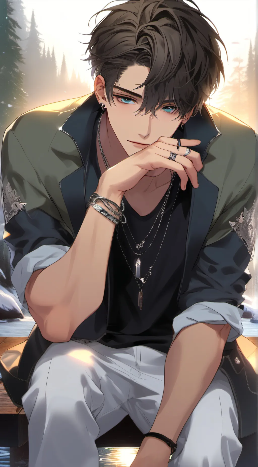 ai character: Qash background